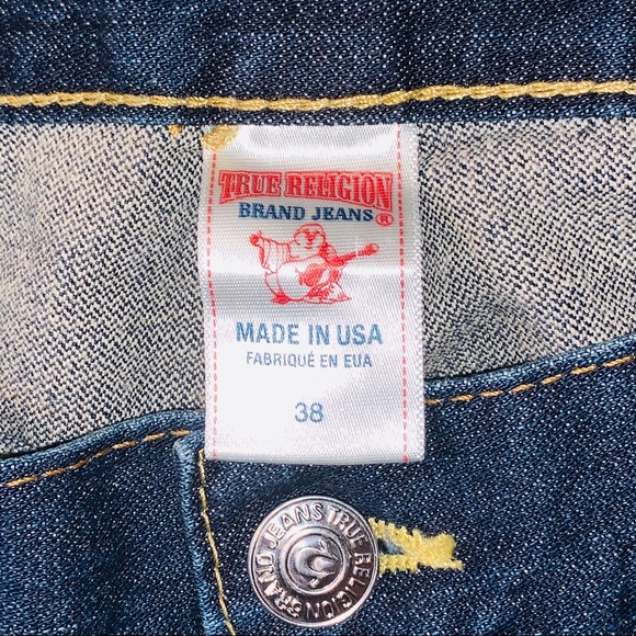 Men’s True Religion Billy Jeans Size 38 Bootcut - Picture 6 of 16
